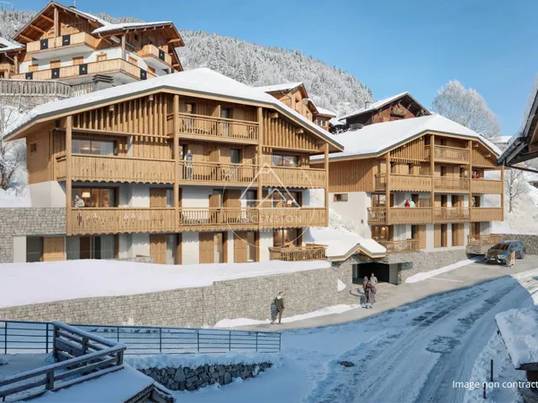 Appartement neuf de deux chambres au centre de Morzine 