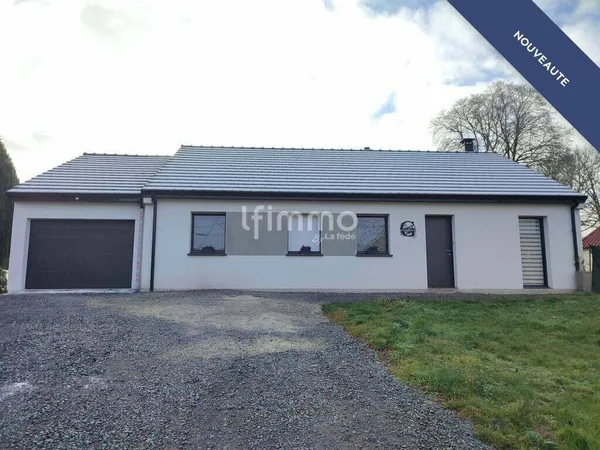 Maison de plain-pied 5 pièces 104 m² 