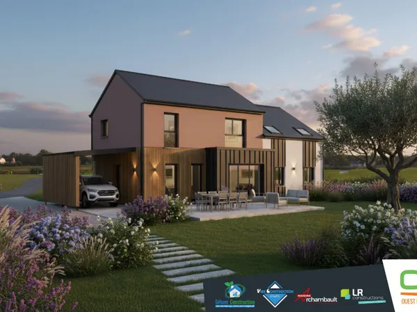 Terrain + maison 94 m² 