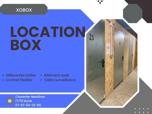 Box Garde-meuble 13m3