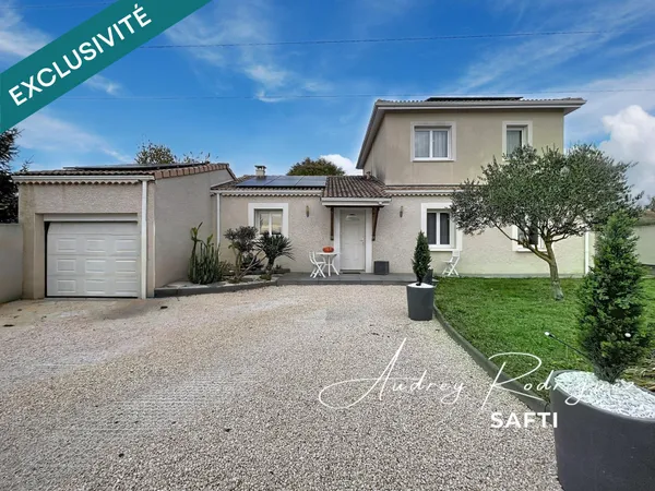 Maison avec piscine et belles prestations 