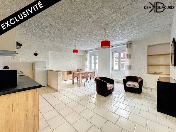 Appartement 55 m² à AUBENAS 