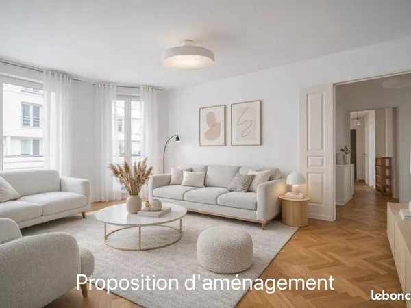 Appartement 3 pièces 70 m² 