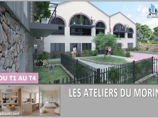 Appartement 2 pièces 35 m² 