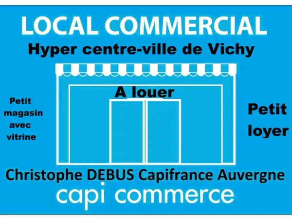 Local commercial, magasin à louer - Hypercentre Vichy VICHY (03) 