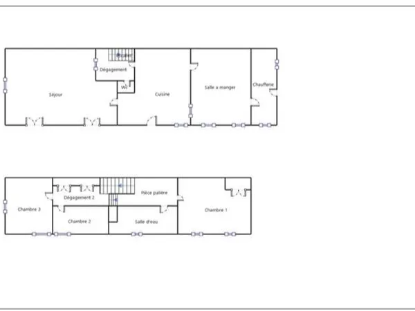 Vends maison de ville - 133.85m² - 6 pièces, 3 chambres - Les Andelys 27700 
