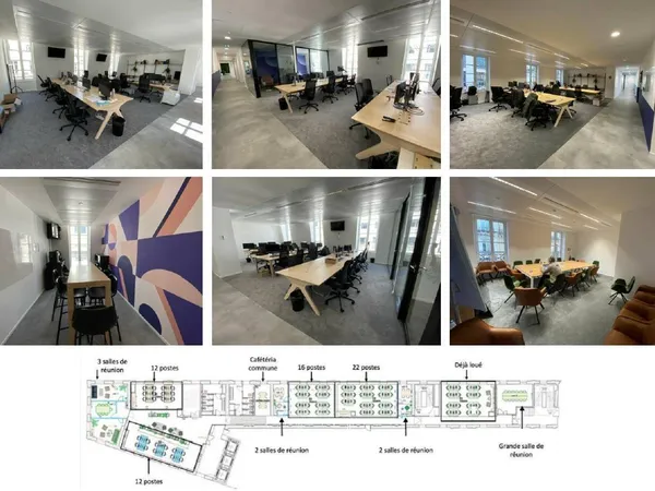 Bureaux 2162 m² 