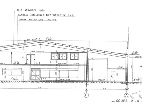 Local industriel 194 m² 