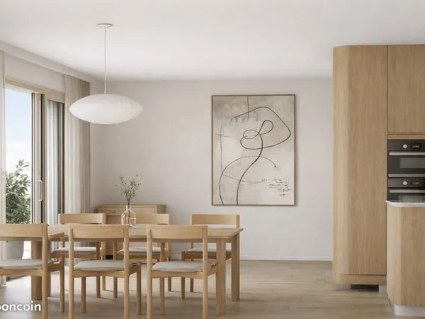 Appartement 3 pièces 53 m² 