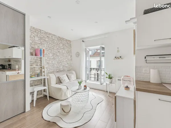 Studio 18 m² Paris 18 