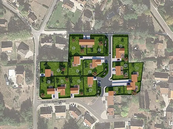 Terrain 393 m² Menestreau En Villette 