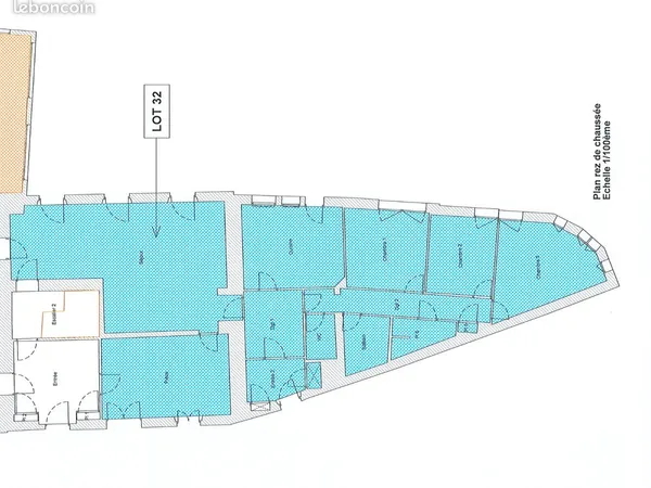 Appartement à rénover 135m2 avec jardin 