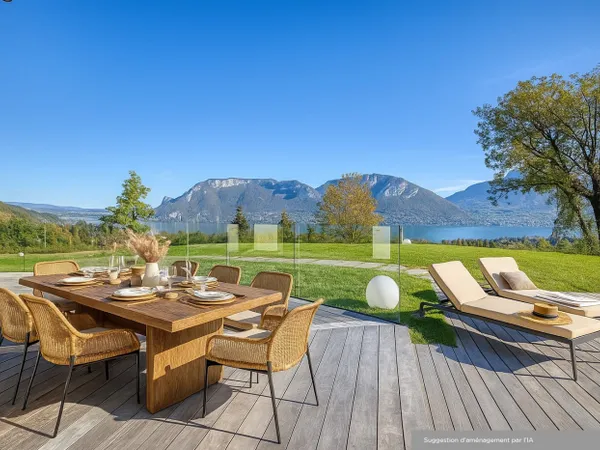Villa Bélvédère face au lac d'Annecy 