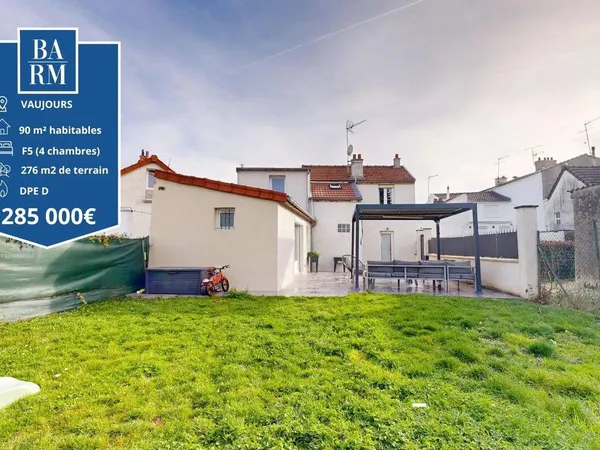 Maison 5 pièces 90 m² 