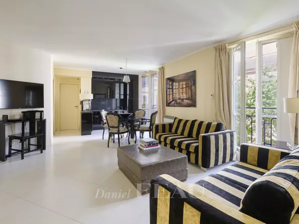 Paris IIIe - Rue du Parc Royal Appartement sur jardin 