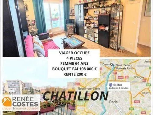 Appartement 4 pièces 68 m² 