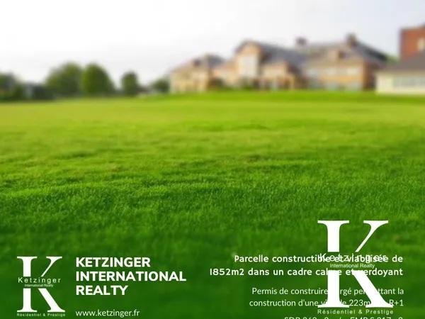Terrain 1852 m² Ganges 