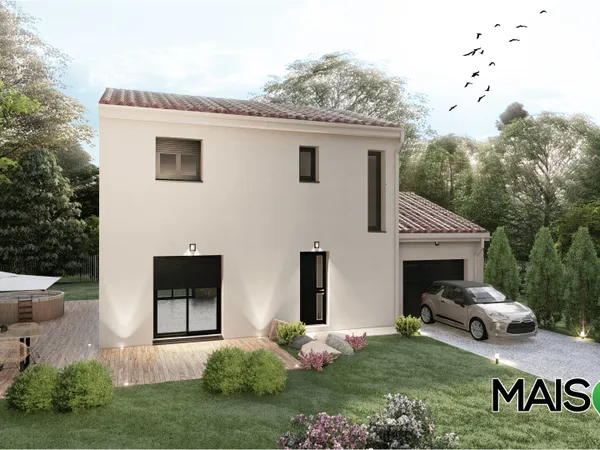 Terrain + maison 101 m² 