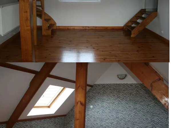 Appartement T2 70m2, 1 chambre, CC gaz, dispo dès maintenant ou au plus tard mi-février 