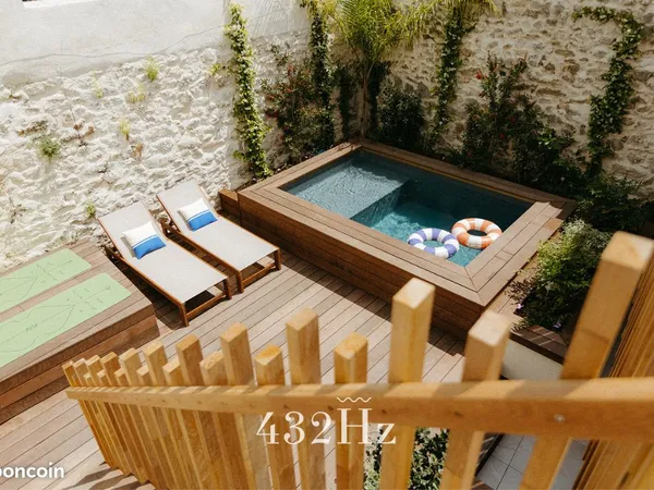 Maison vigneronne rénovée avec piscine - 3 chambres - Cournonterral 