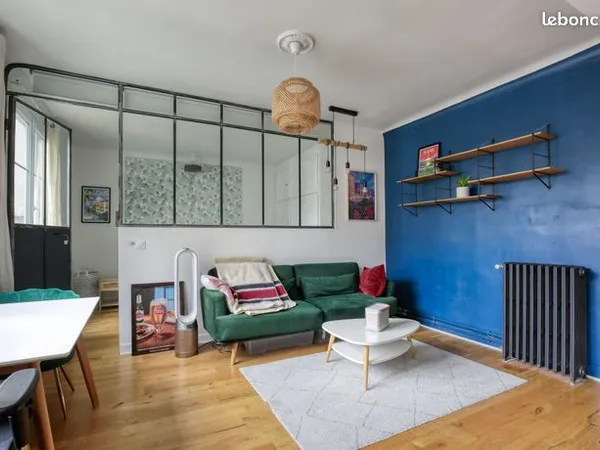 Appartement 2 pièces 38 m² 