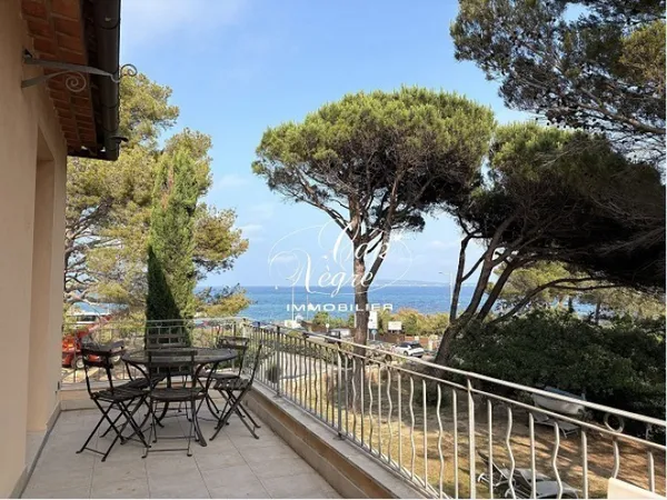 PROPRIÉTÉ VUE MER FACE AUX PLAGES À VENDRE À GRIMAUD BEAUVALLON 