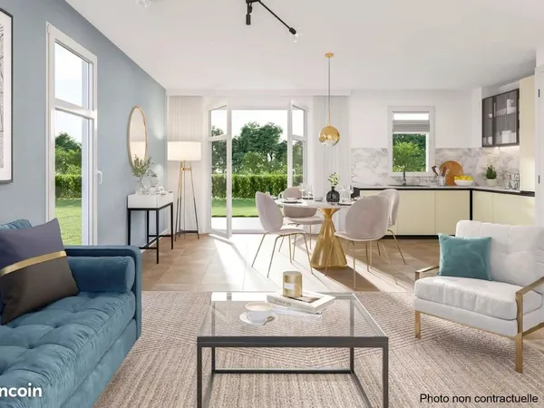 Appartement 3 pièces 69 m² 