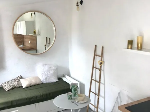Location studio avec jardin 