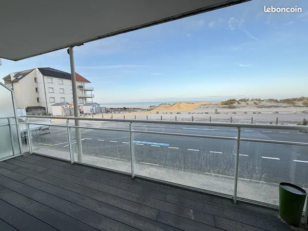 Appartement - face mer - 3 pieces - 