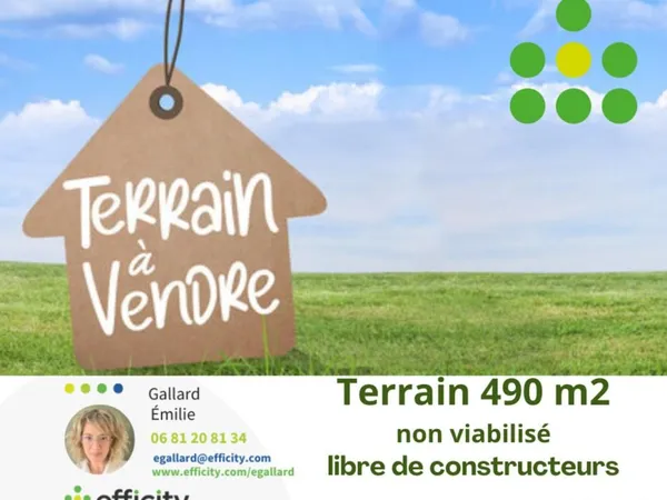 Terrain 490 m² L Ile D Olonne 
