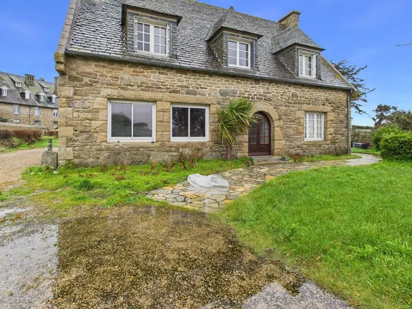 Maison Vue mer a deux pas de la plage de Roch Kroum 