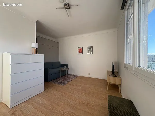 Studio lumineux - 24m² - Nice Gorbella - Location janvier à juin 