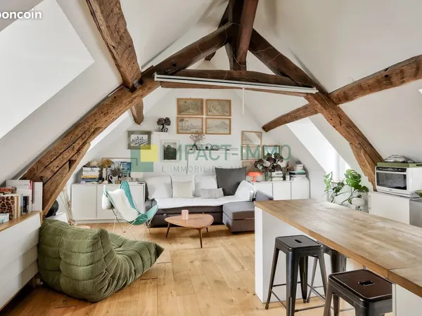 Loft 2 pièces 45 m² 