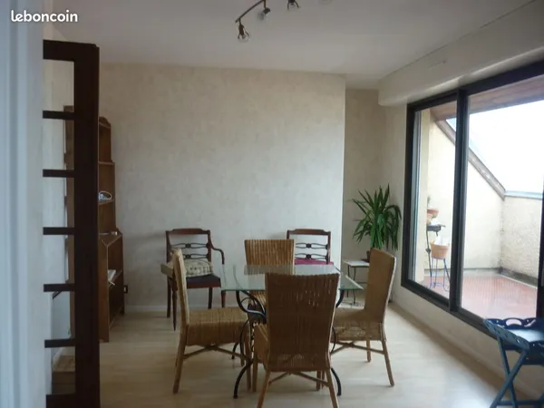 Appartement meublé jardin Massey 