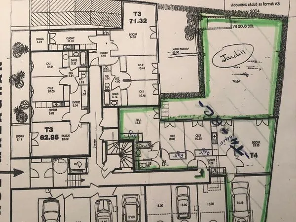 Vente appartement T4 à Le Pont de Beauvoisin centre 38480 