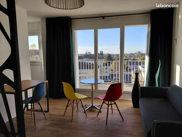 T1 bis meublé neuf Pau Nord 