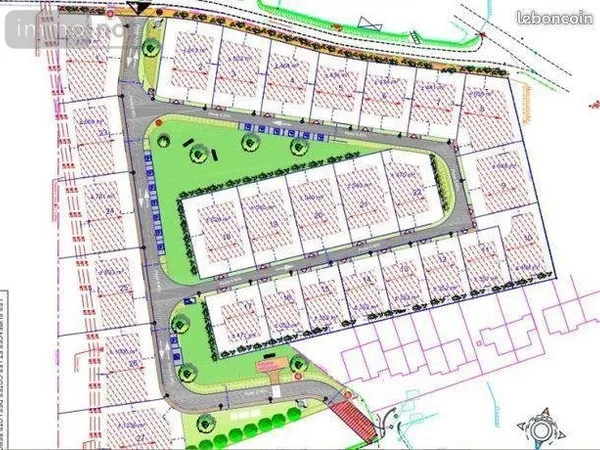 Terrain à bâtir 781 m² 