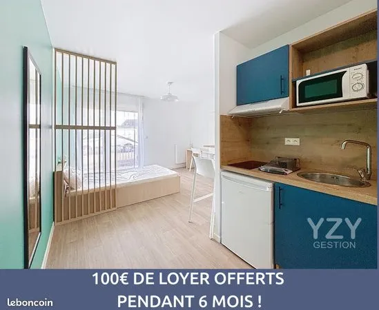 Appartement 1 pièce 26 m² 