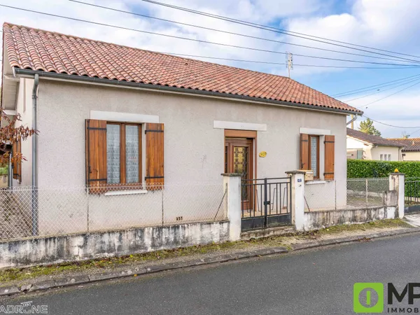 Villeneuve sur Lot maison plain pied à rénover avec jardin s 