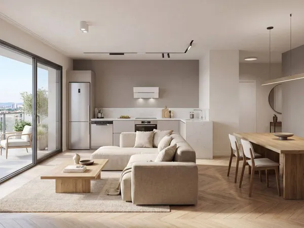 Appartement 4 pièces 77 m² 
