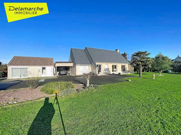 A vendre maison Tourneville Sur Mer, Lingreville maison plain pied + gite 6 pièces 
