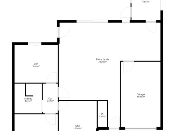 Maison rénovée à louer 