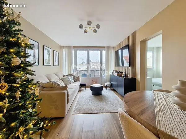 Appartement 3 pièces 58 m² 