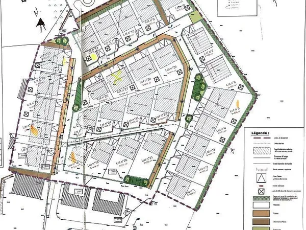 Terrain 394 m² Cast 