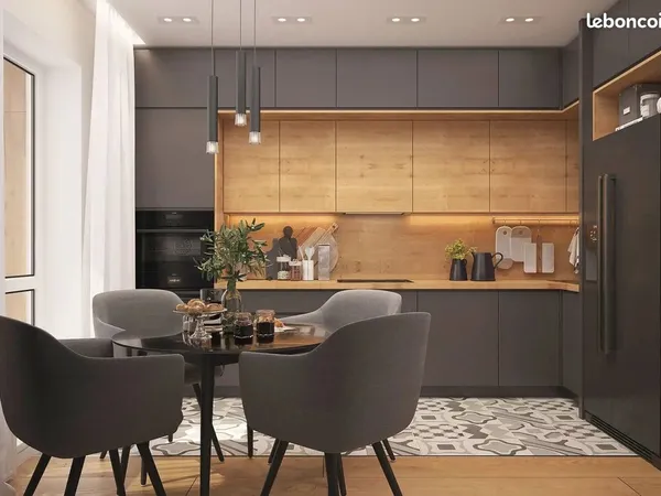 Appartement 2 pièces 44 m² 
