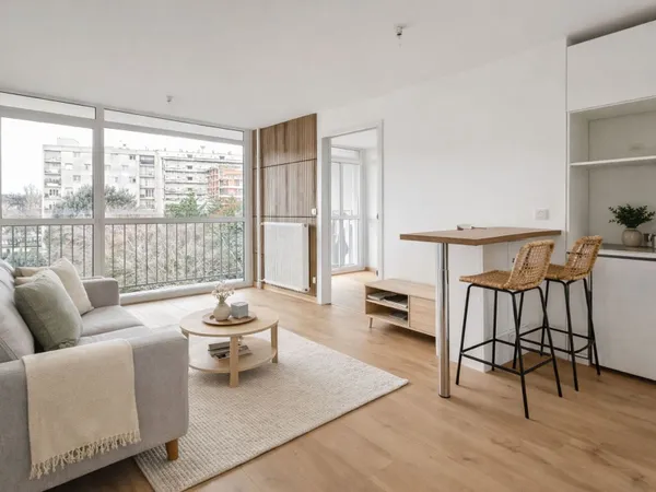 Appartement 2 pièces 27 m² 