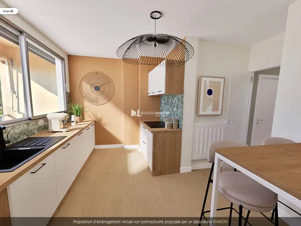 Appartement 4 pièces 80 m² 