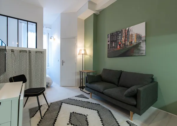 Loue Studio meublé - 1 chambre, 23m², Lyon 7ème (69) 