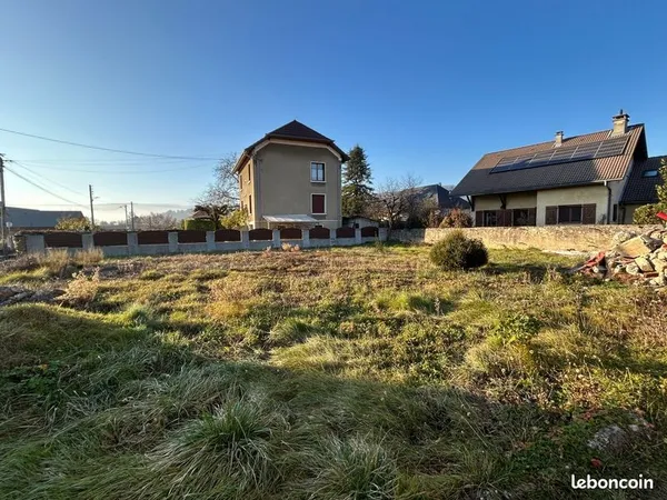 Terrain 500 m² Saint Alban Leysse 