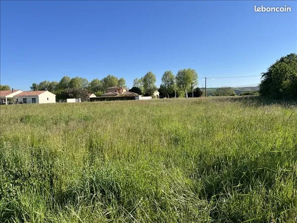 Terrain 4 075 m² Mazeres 